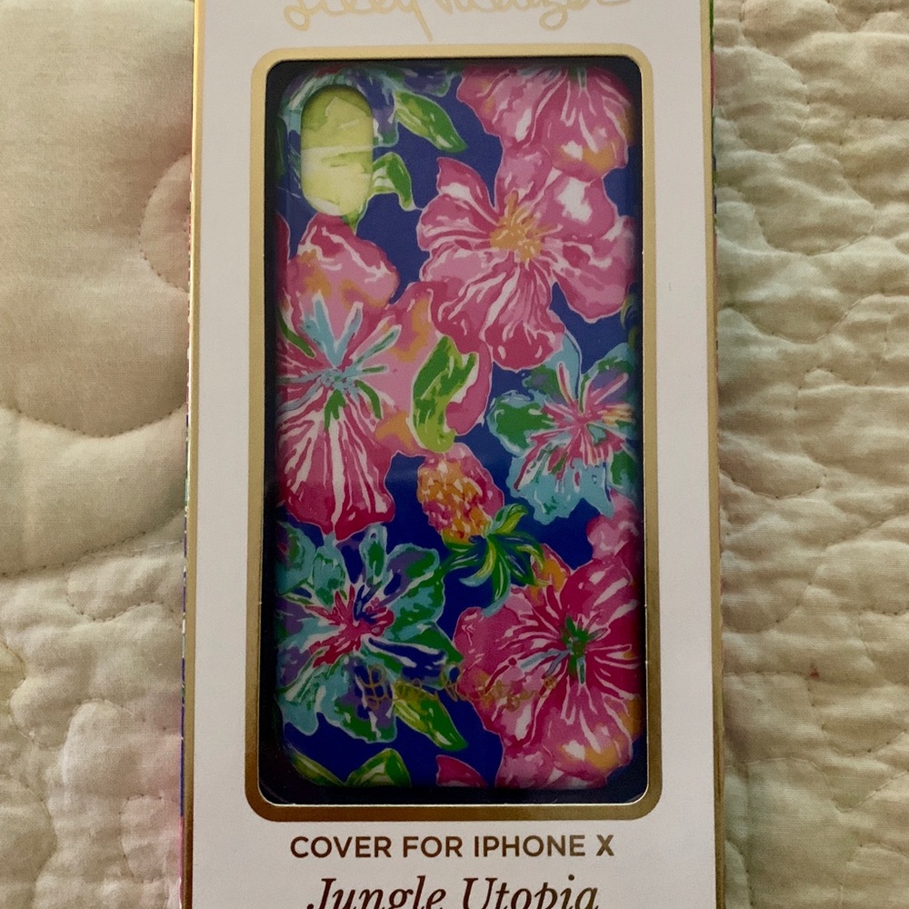Lily Pulitzer iPhone 10 phone case